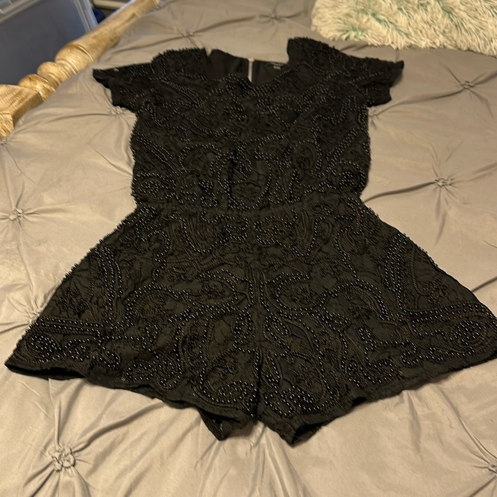 Gorgeous lace beaded romper